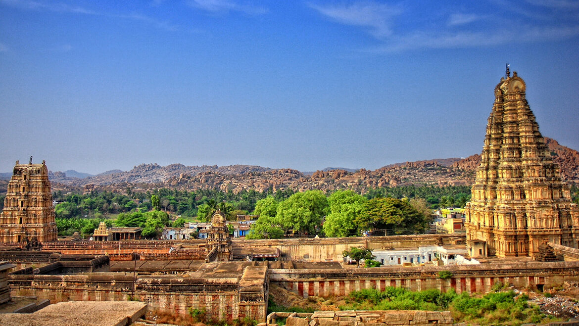 Hampi temple in karnatka